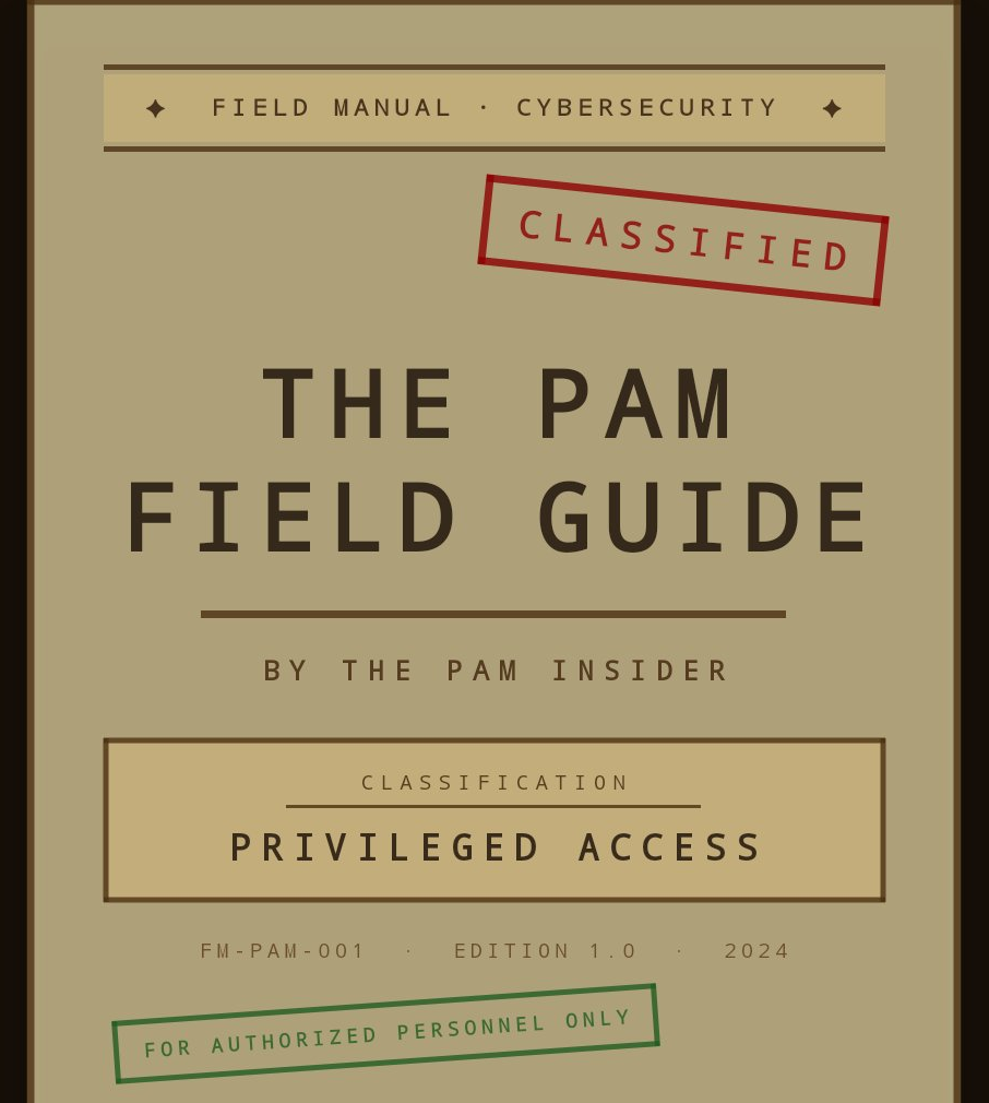 The PAM Field Guide — Field Manual Cover